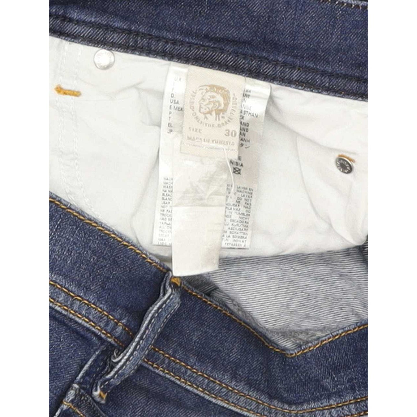 Diesel Tepphar 0RM31 Men Blue Tapered Slim Stretch Jeans W30 L32