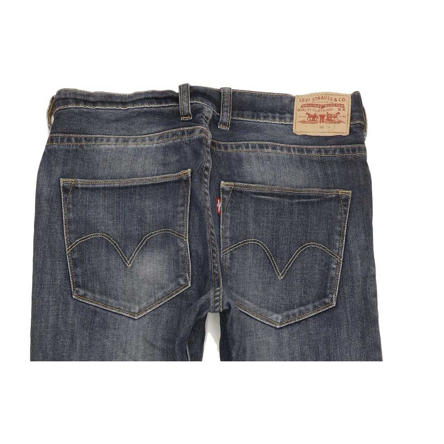 Levi's Kids Blue Straight Regular Stretch Jeans W30 L30