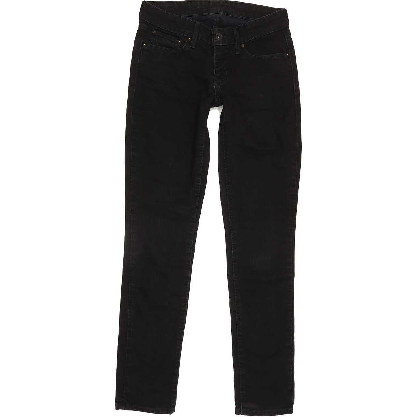 Levi's Women Black Skinny Slim Stretch Jeans W24 L29