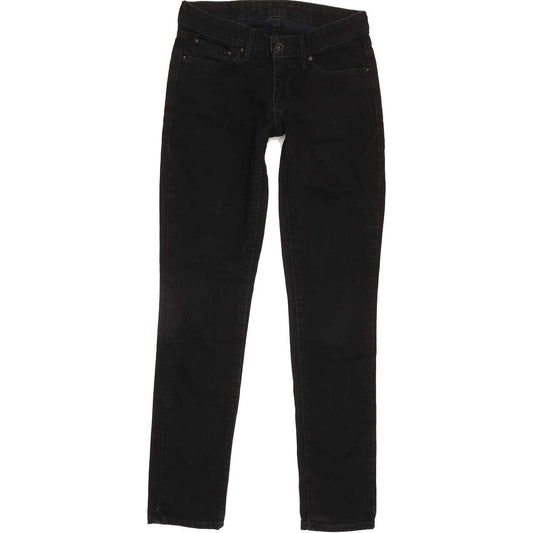 Levi's Women Black Skinny Slim Stretch Jeans W24 L29