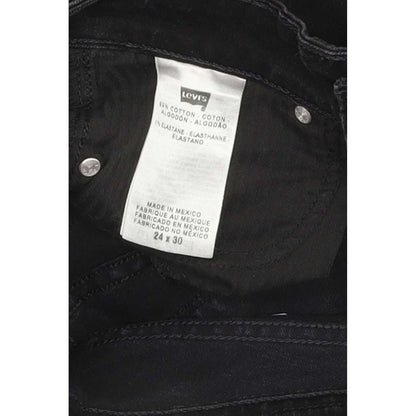 Levi's Women Black Skinny Slim Stretch Jeans W24 L29