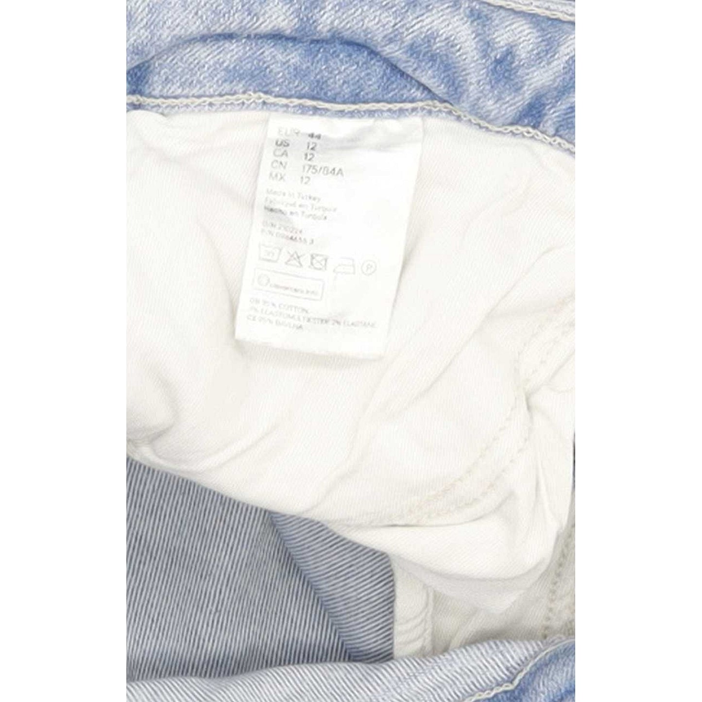 Lee High Rise Blue Straight Stretch Jeans High Waisted W30 L28