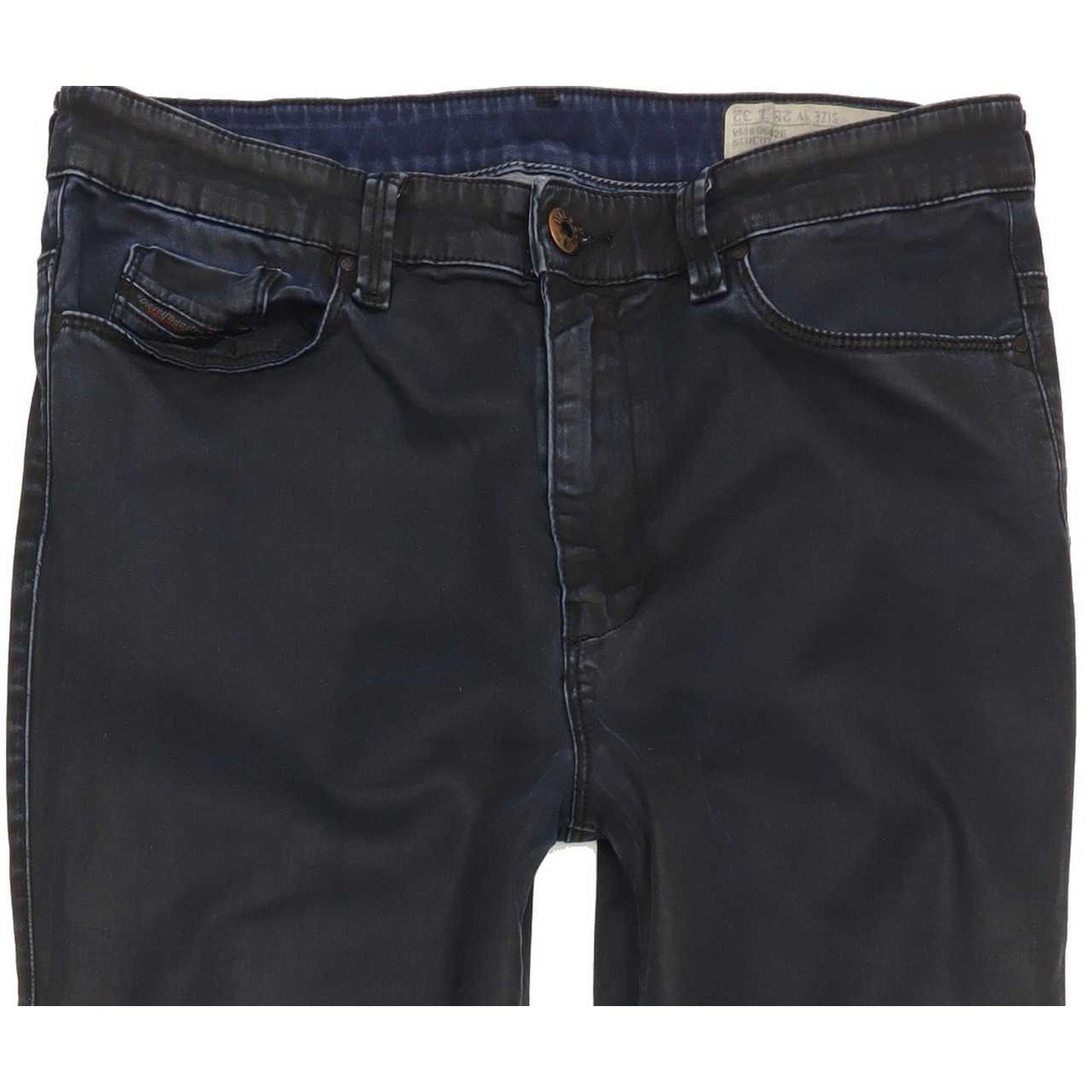 Diesel Skinzee-High 0682E Women Navy Skinny Slim Stretch Jeans W28 L31
