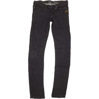G-Star Micro Midge Women Blue Skinny Slim Stretch Jeans W28 L35