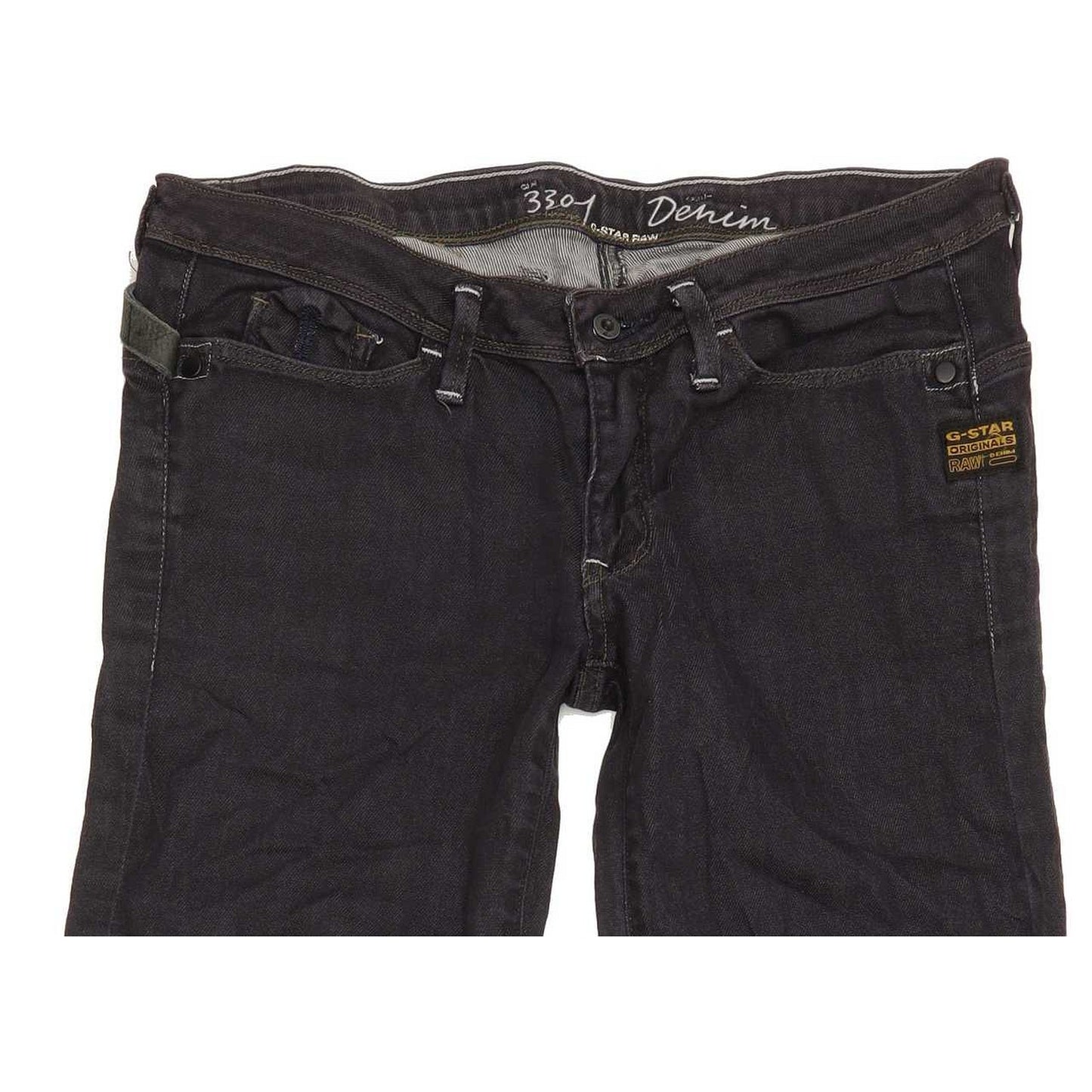 G-Star Micro Midge Women Blue Skinny Slim Stretch Jeans W28 L35