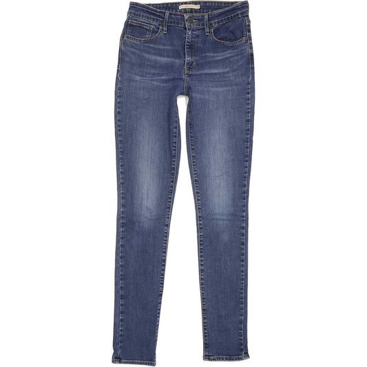 Levi's 721 High Rise Women Blue Skinny Stretch Jeans W29 L32