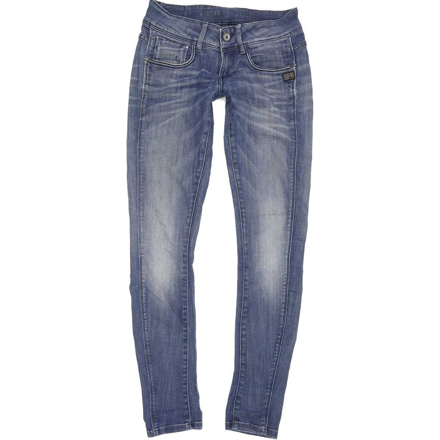 G-Star Midge Cody Women Blue Skinny Slim Stretch Jeans W26 L32