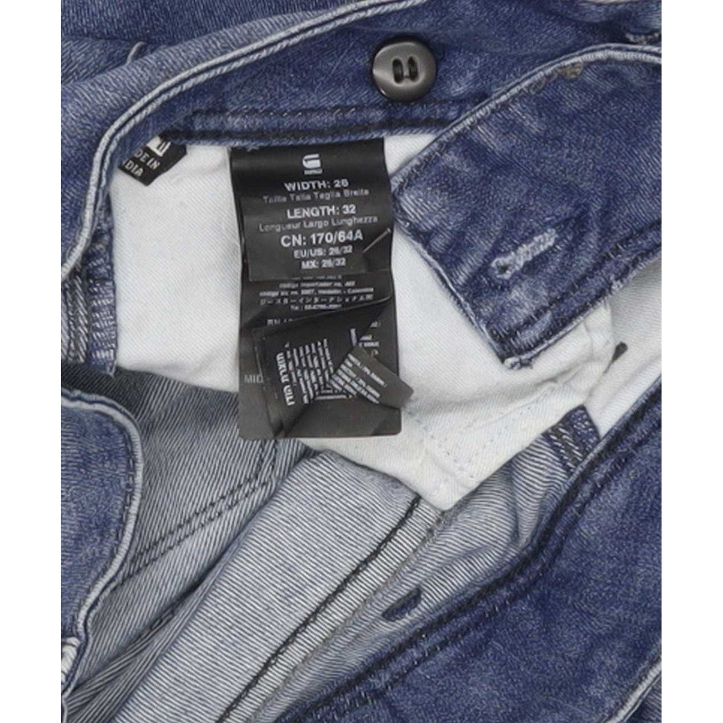 G-Star Midge Cody Women Blue Skinny Slim Stretch Jeans W26 L32