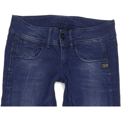 G-Star Midge Cody Women Blue Skinny Slim Stretch Jeans W27 L29