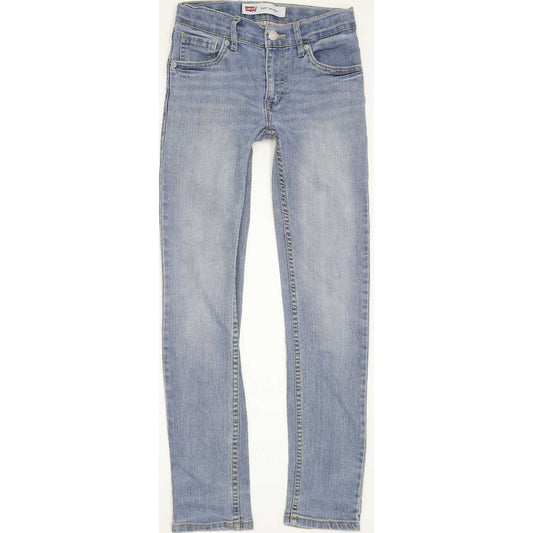 Levi's 510 Kids Blue Skinny Slim Jeans W24 L27