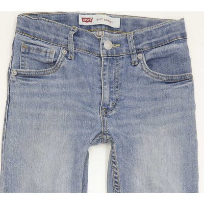 Levi's 510 Kids Blue Skinny Slim Jeans W24 L27