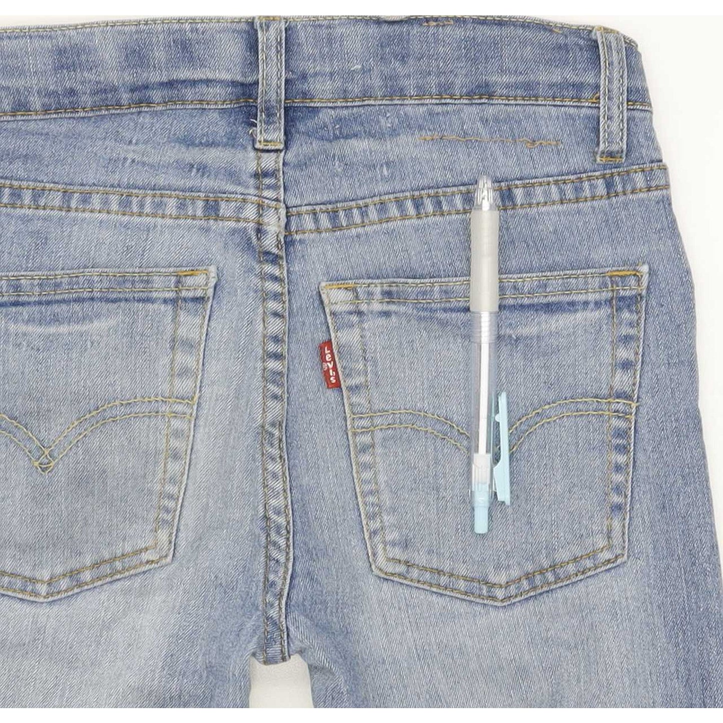Levi's 510 Kids Blue Skinny Slim Jeans W24 L27