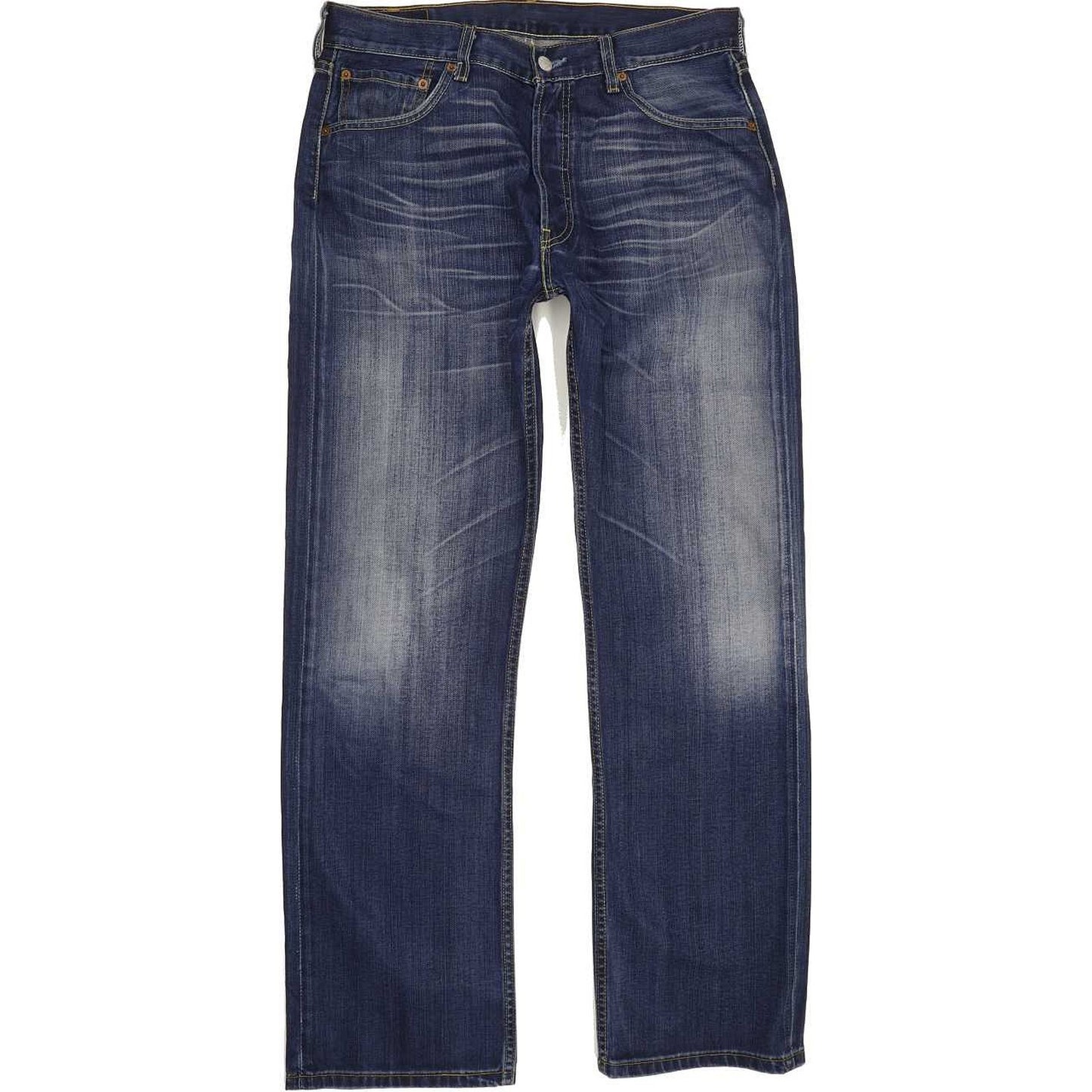Levi's 501 Men Blue Straight Regular Jeans W34 L32