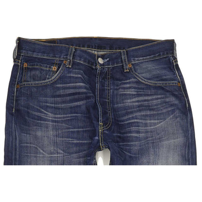Levi's 501 Men Blue Straight Regular Jeans W34 L32