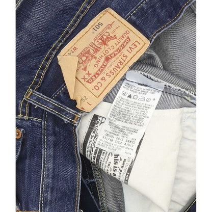 Levi's 501 Men Blue Straight Regular Jeans W34 L32