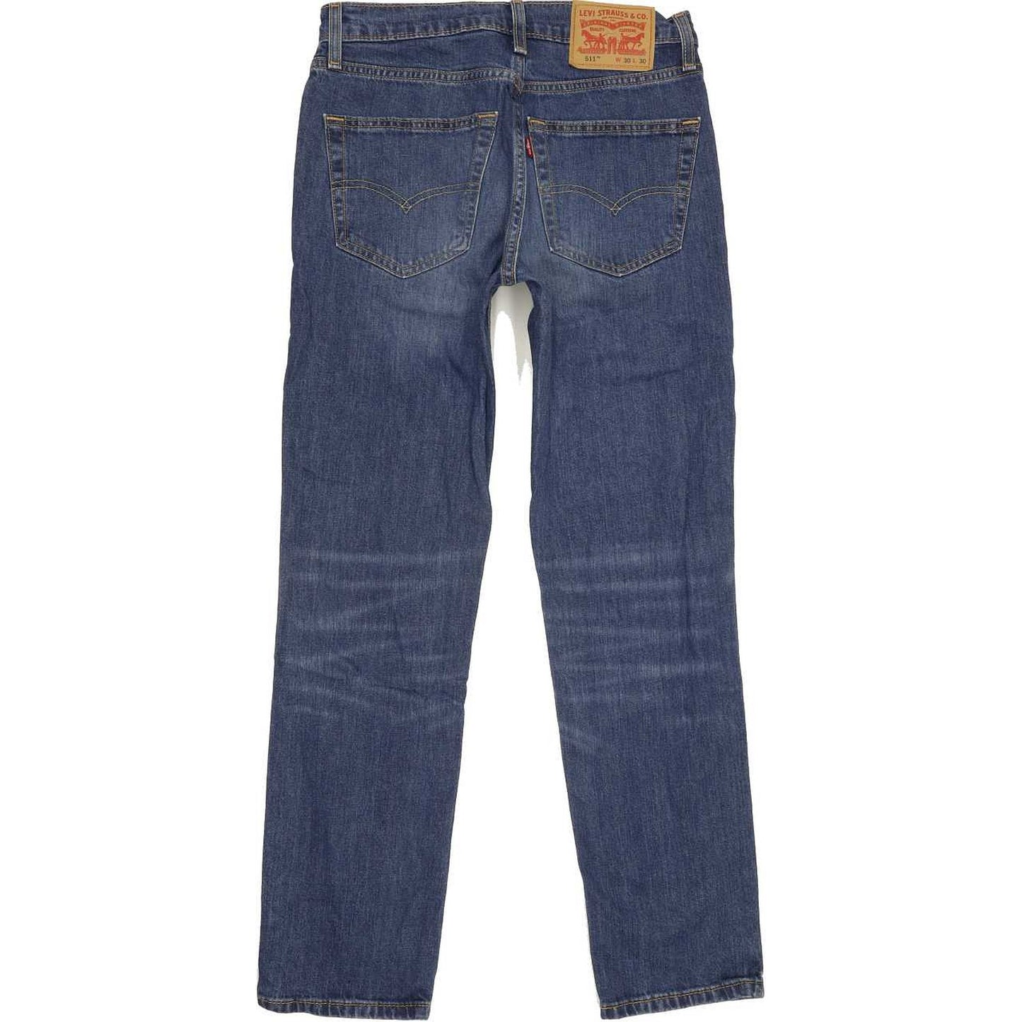 Levi's 511 Men Blue Straight Slim Stretch Jeans W30 L29