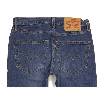 Levi's 511 Men Blue Straight Slim Stretch Jeans W30 L29