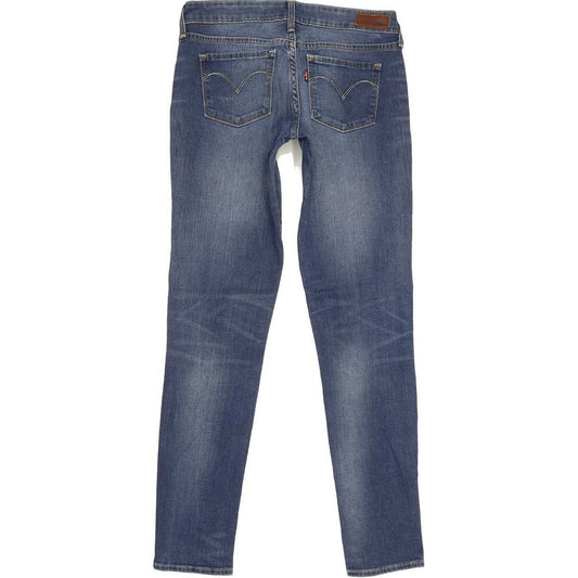 Levi's Slight Curve Women Blue Skinny Slim Stretch Jeans W26 L29