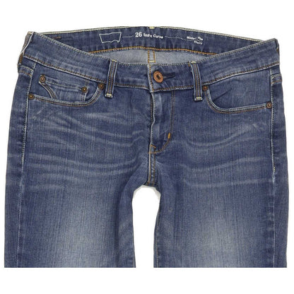 Levi's Slight Curve Women Blue Skinny Slim Stretch Jeans W26 L29