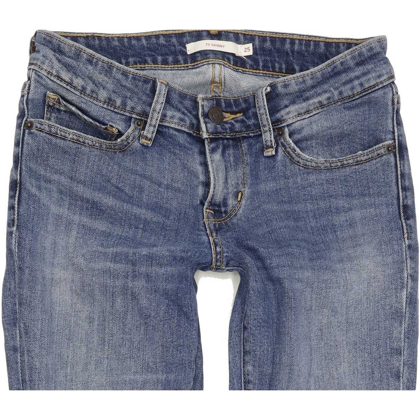 Diesel 710 Women Blue Skinny Slim Stretch Jeans W25 L29