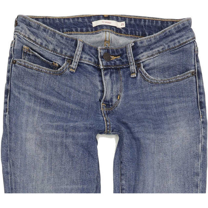 Diesel 710 Women Blue Skinny Slim Stretch Jeans W25 L29