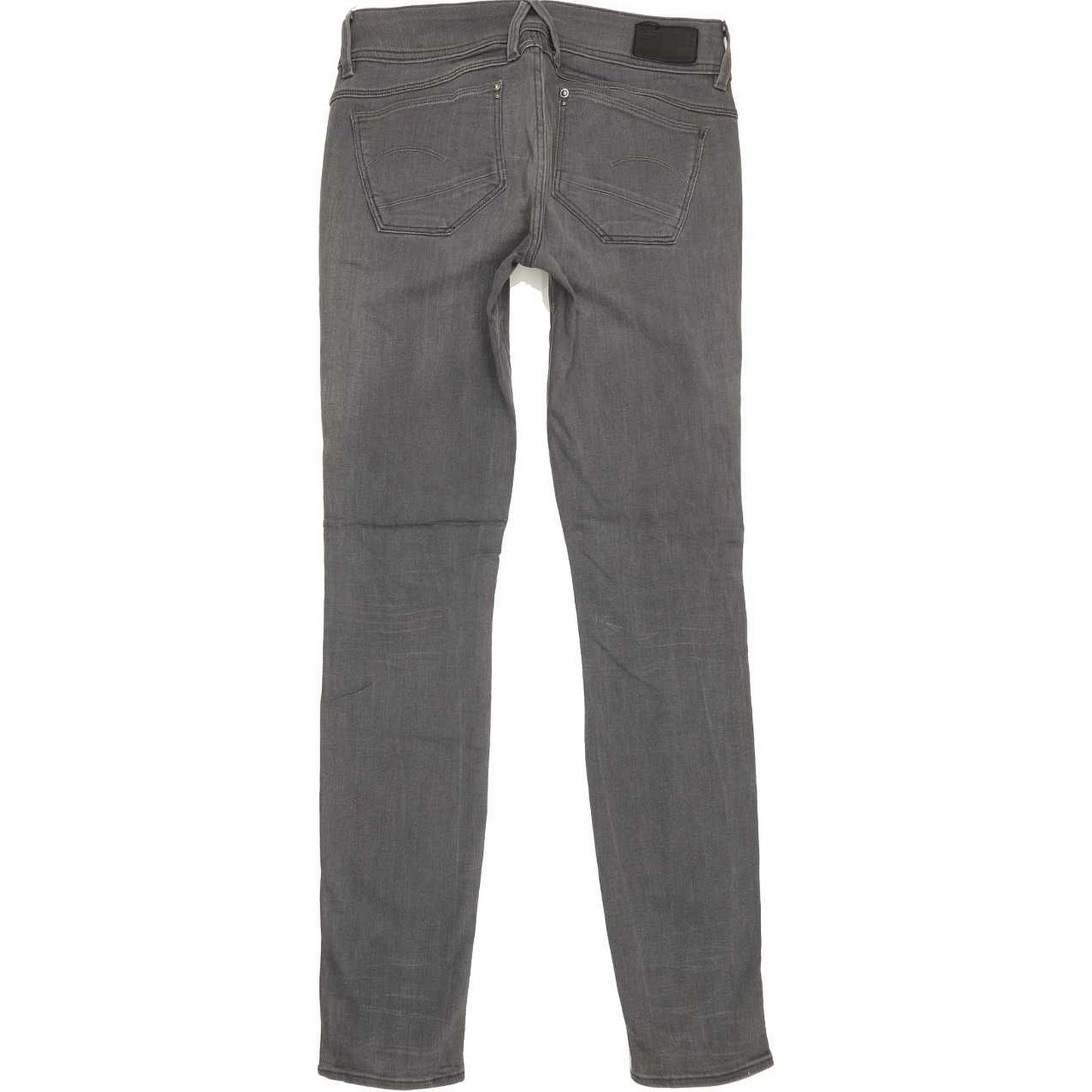 G-Star Lynn Mid Women Grey Skinny Slim Stretch Jeans W27 L32
