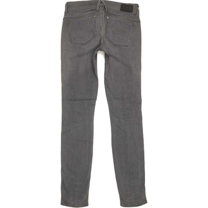 G-Star Lynn Mid Women Grey Skinny Slim Stretch Jeans W27 L32