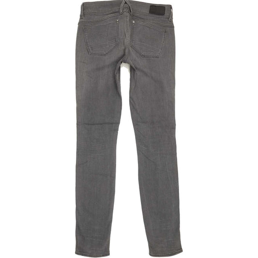 G-Star Lynn Mid Women Grey Skinny Slim Stretch Jeans W27 L32