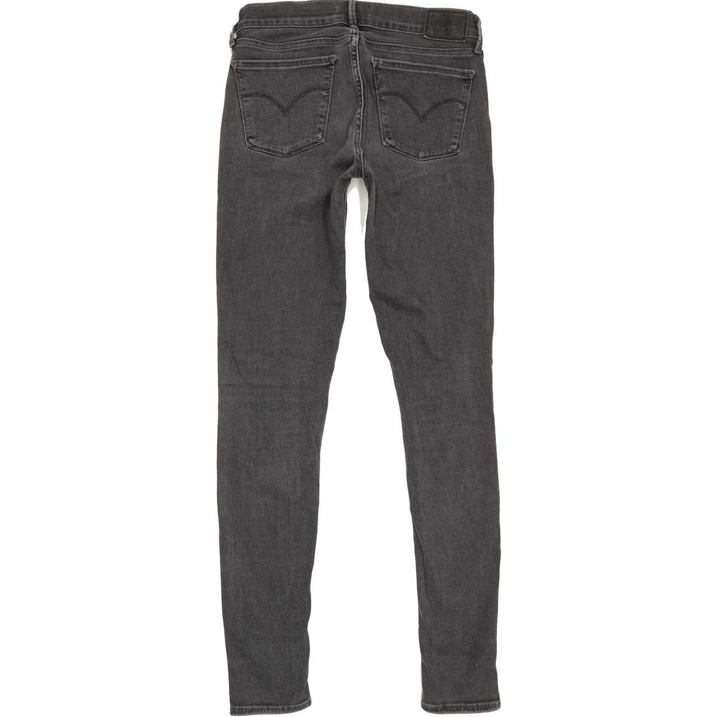 Levi's 710 Super Women Grey Skinny Slim Stretch Jeans W27 L30