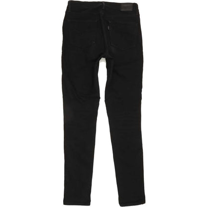 Levi's 721 High Rise Women Black Skinny Stretch Jeans W29 L31