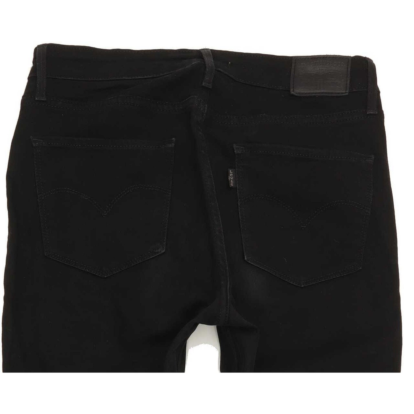 Levi's 721 High Rise Women Black Skinny Stretch Jeans W29 L31
