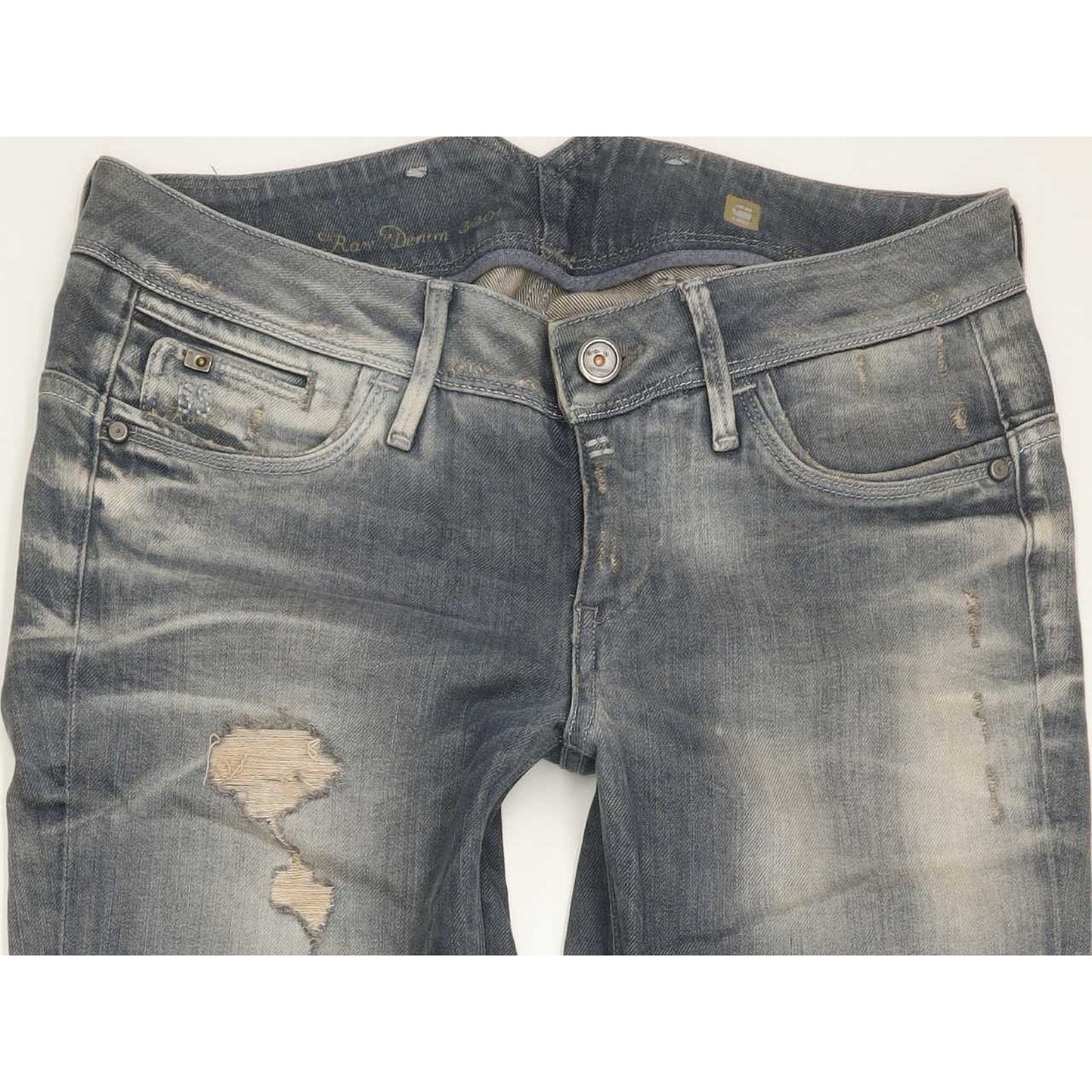 G-Star Midge Colt Women Blue Skinny Slim Stretch Jeans W29 L32