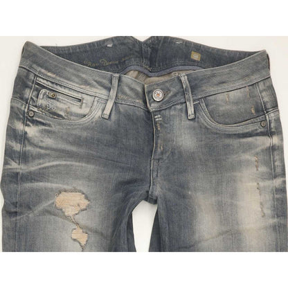 G-Star Midge Colt Women Blue Skinny Slim Stretch Jeans W29 L32