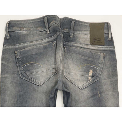 G-Star Midge Colt Women Blue Skinny Slim Stretch Jeans W29 L32