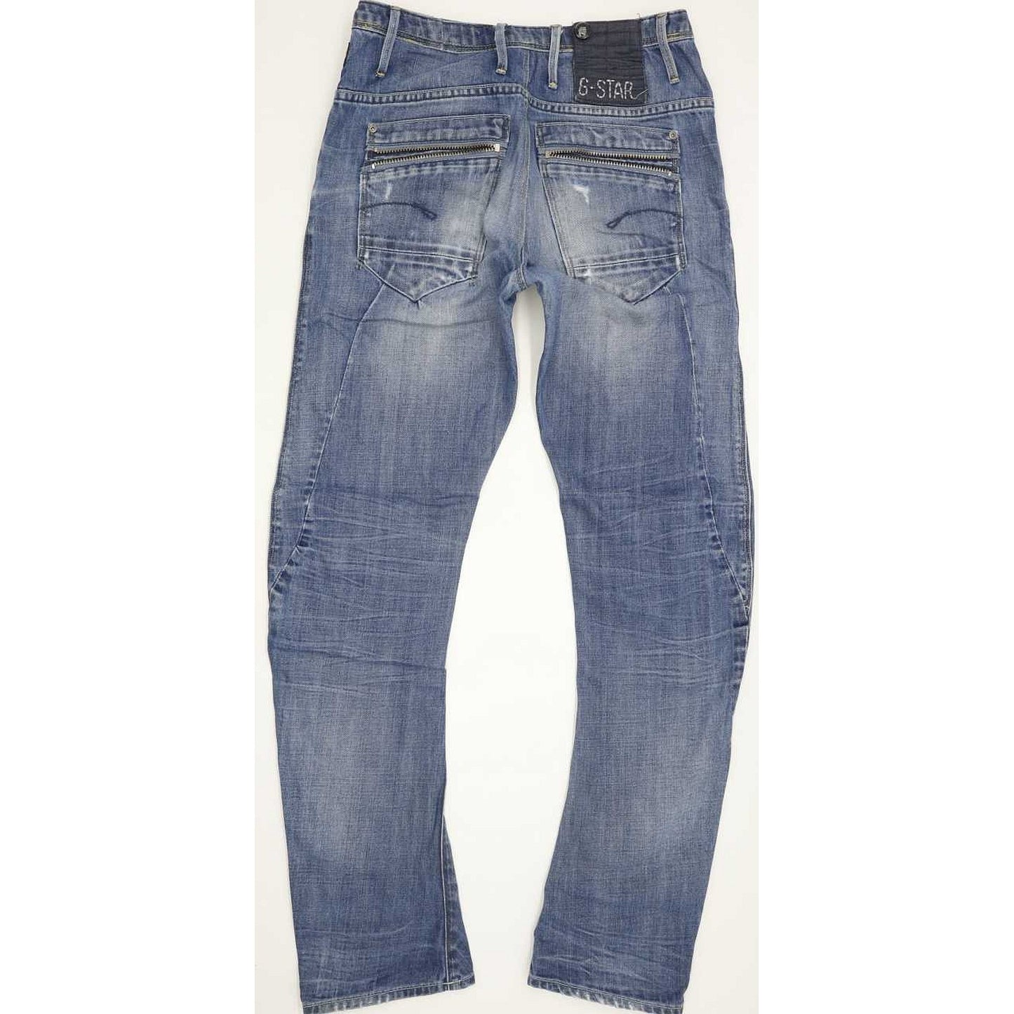 G-Star Ocean Women Blue Tapered Loose Jeans W26 L32