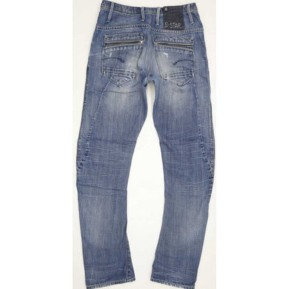 G-Star Ocean Women Blue Tapered Loose Jeans W26 L32