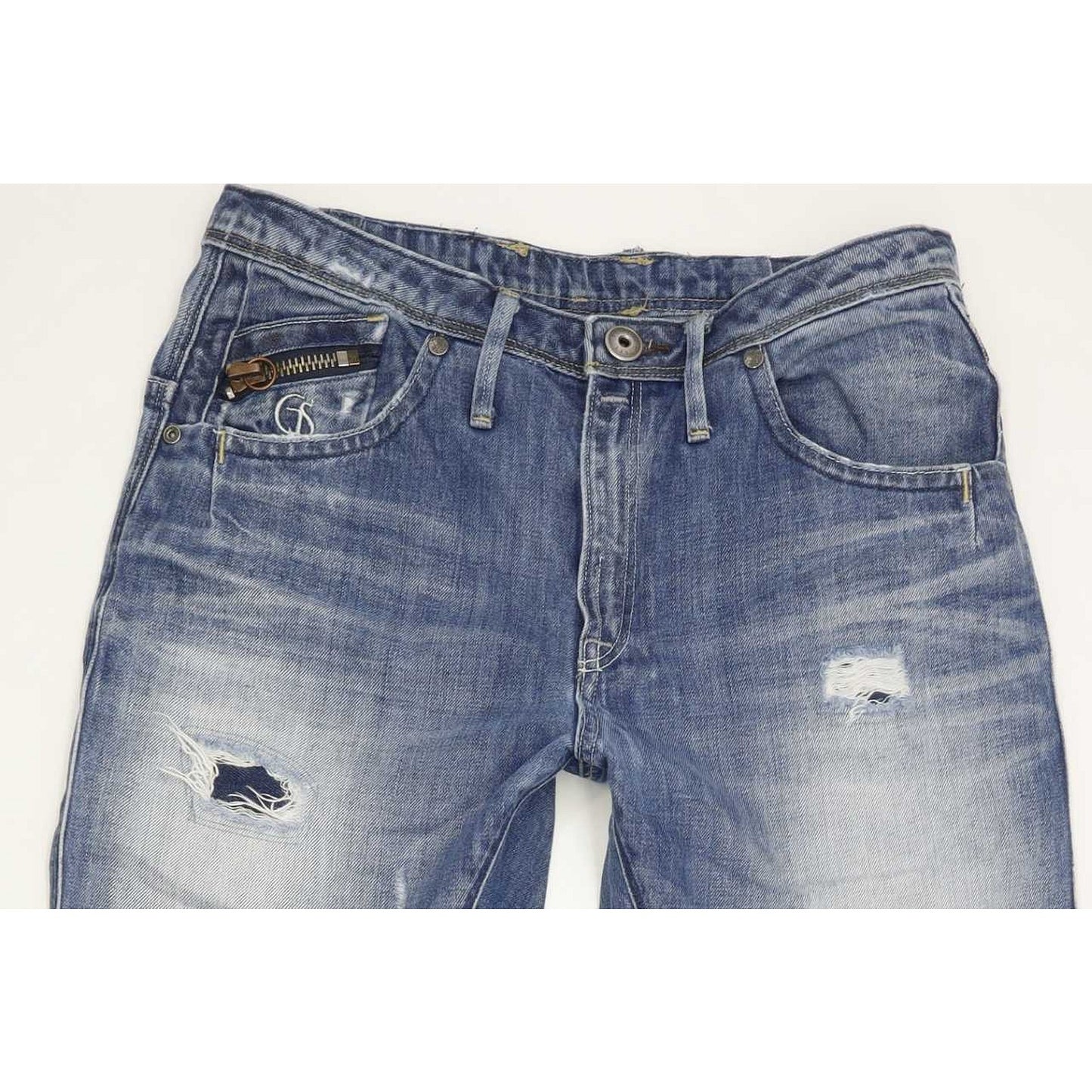 G-Star Ocean Women Blue Tapered Loose Jeans W26 L32
