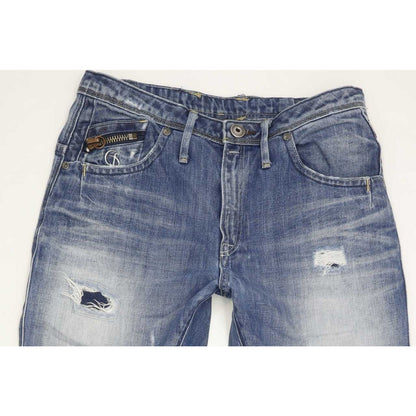 G-Star Ocean Women Blue Tapered Loose Jeans W26 L32