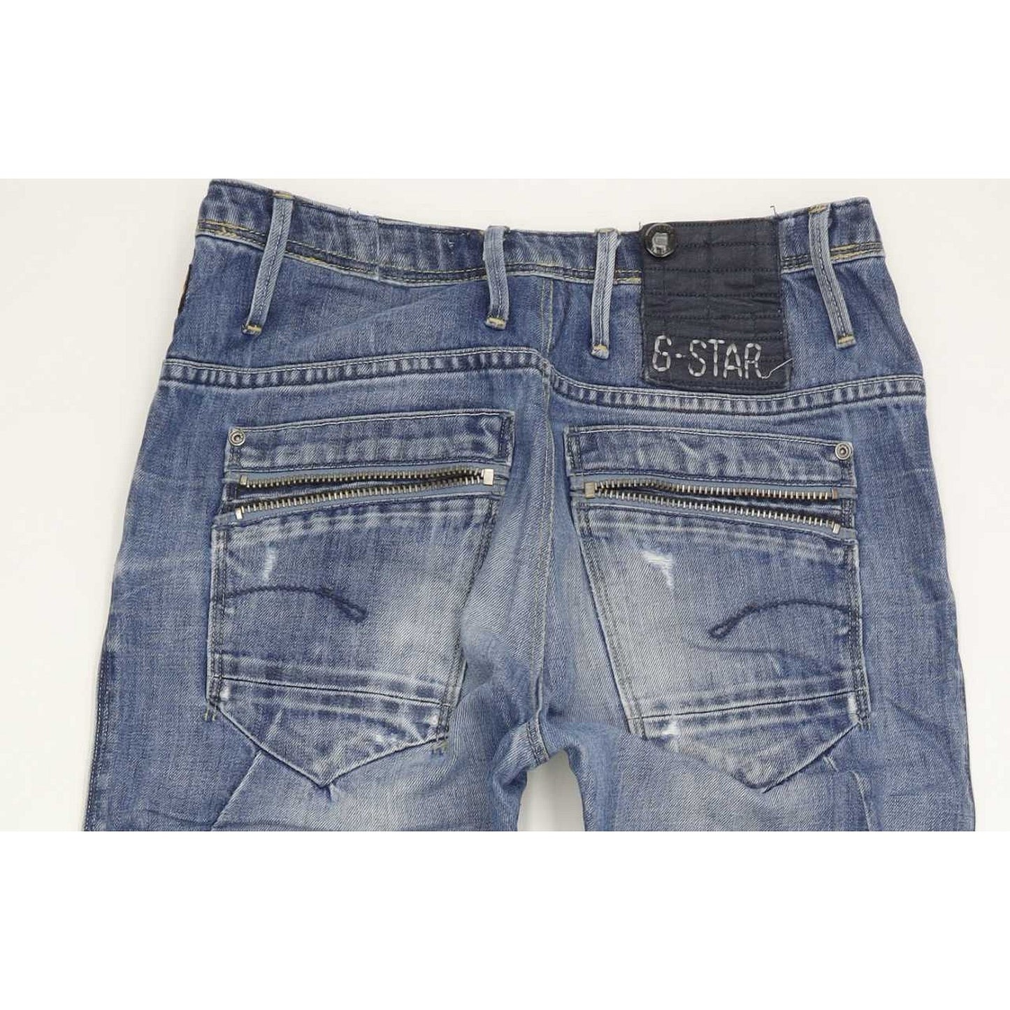 G-Star Ocean Women Blue Tapered Loose Jeans W26 L32