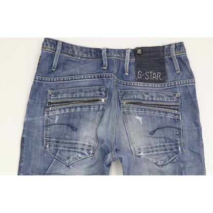 G-Star Ocean Women Blue Tapered Loose Jeans W26 L32