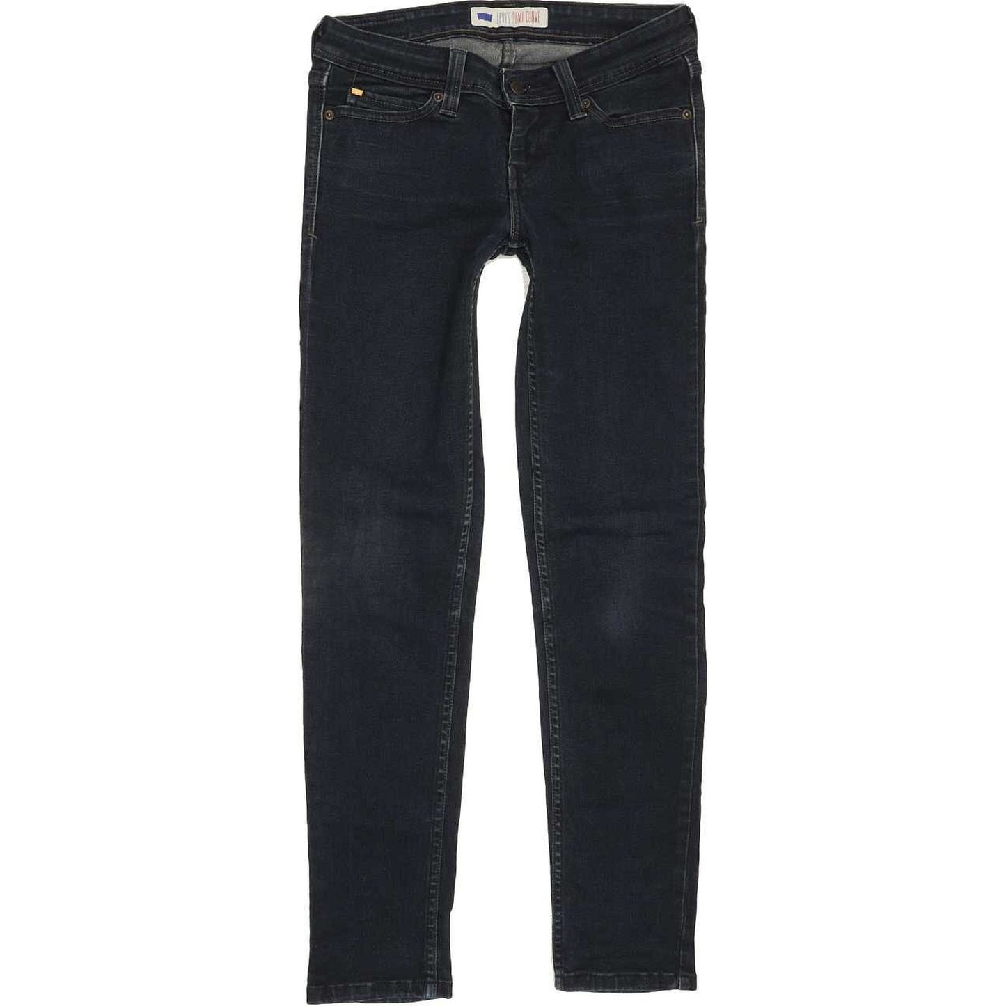Levi's Demi Curve Women Navy Skinny Slim Stretch Jeans W26 L28