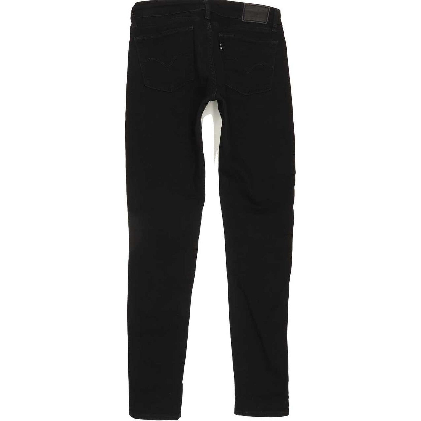 Levi's 711 Women Black Skinny Slim Stretch Jeans W29 L31