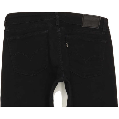 Levi's 711 Women Black Skinny Slim Stretch Jeans W29 L31