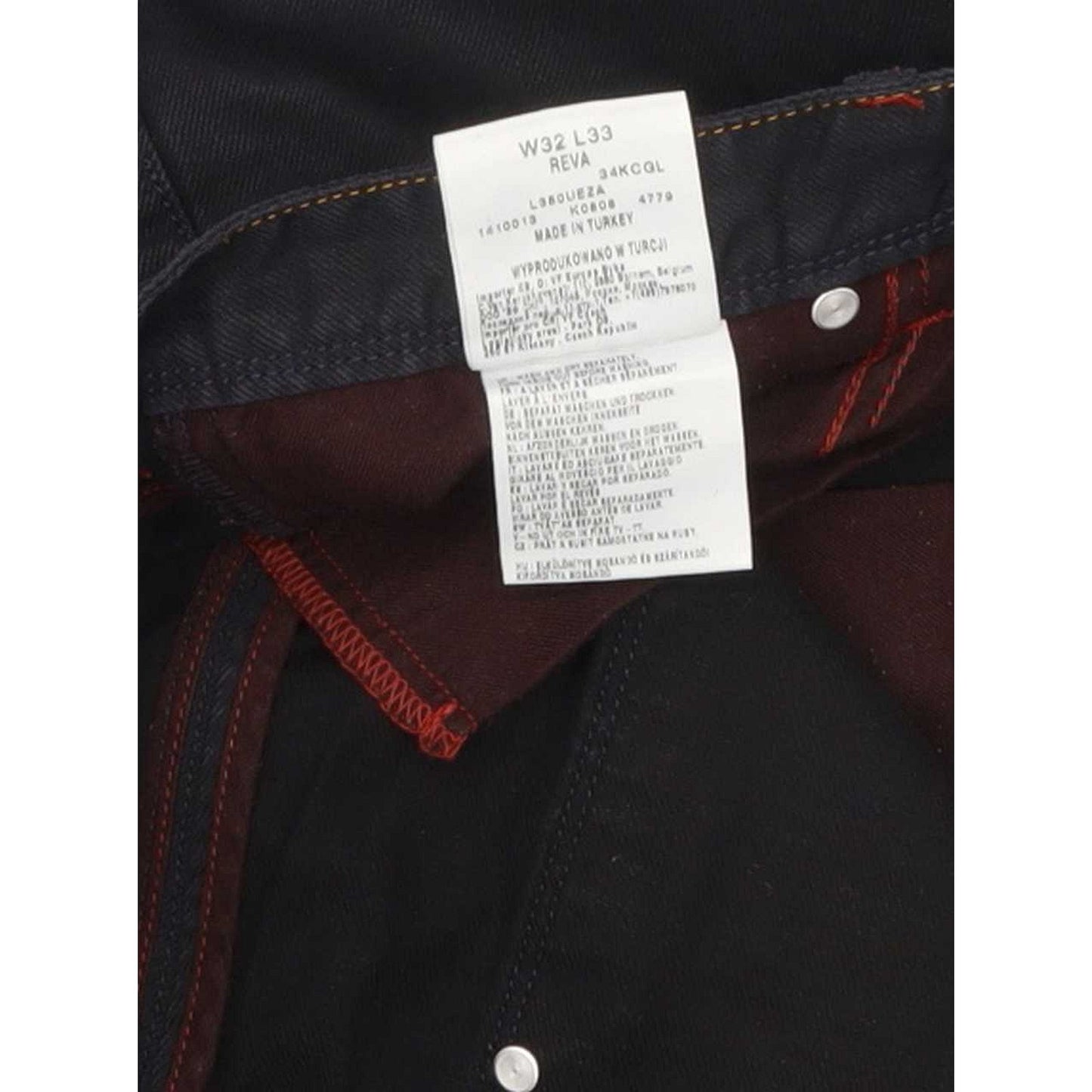 Lee Reva Women Navy Straight Slim Jeans W32 L28