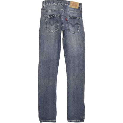 Levi's 512 Kids Blue Tapered Slim Stretch Jeans W26 L29