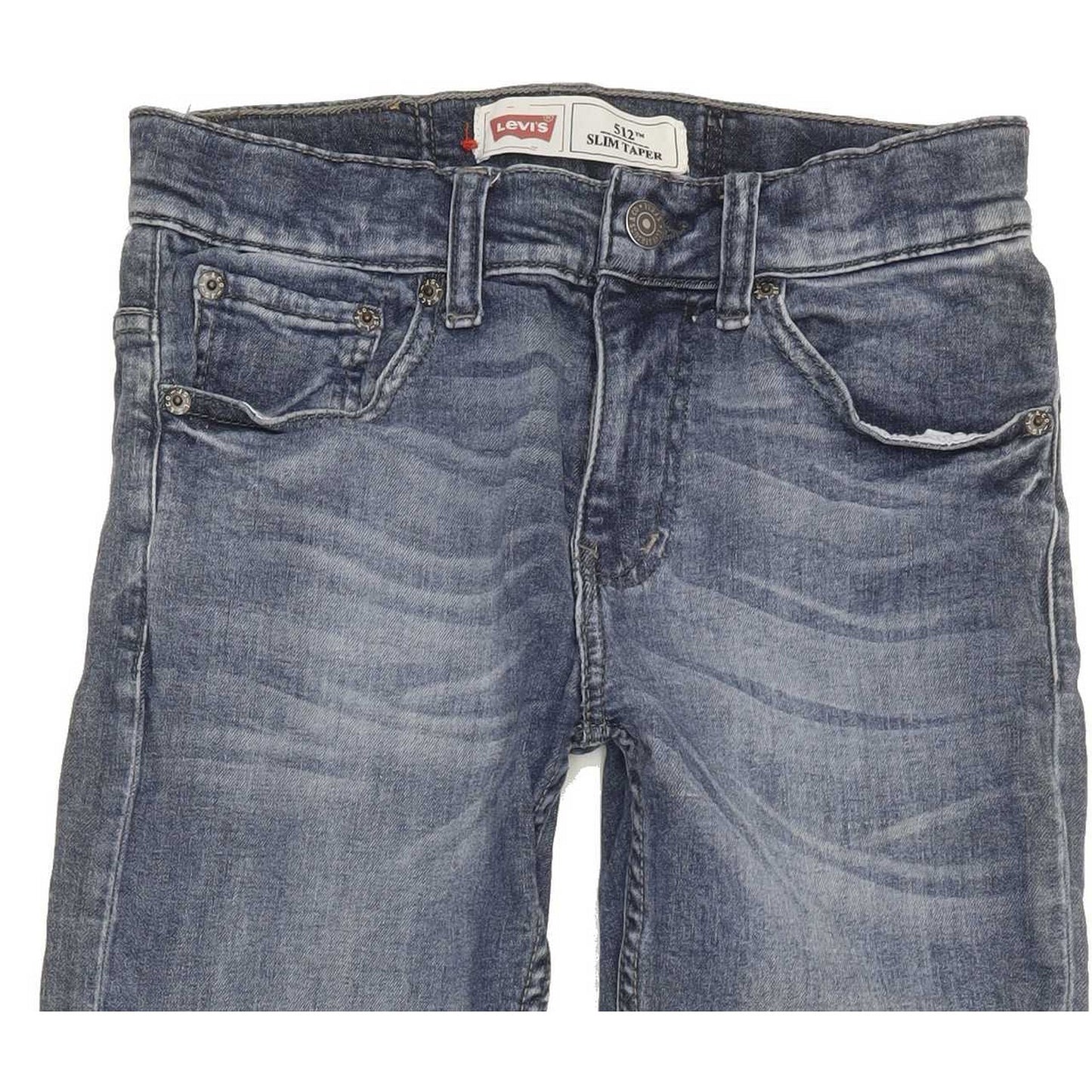 Levi's 512 Kids Blue Tapered Slim Stretch Jeans W26 L29