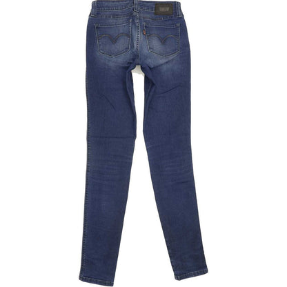 Levi's Demi Curve Women Blue Skinny Slim Stretch Jeans W26 L33