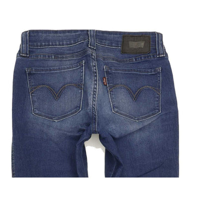 Levi's Demi Curve Women Blue Skinny Slim Stretch Jeans W26 L33