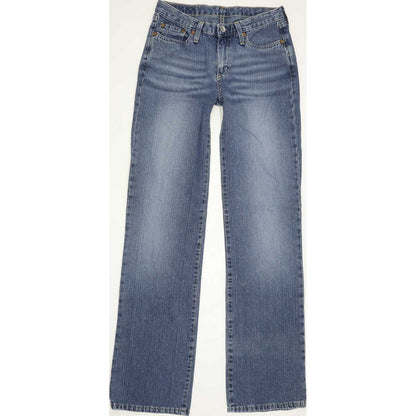 G-Star Women Blue Straight Slim Jeans W27 L33