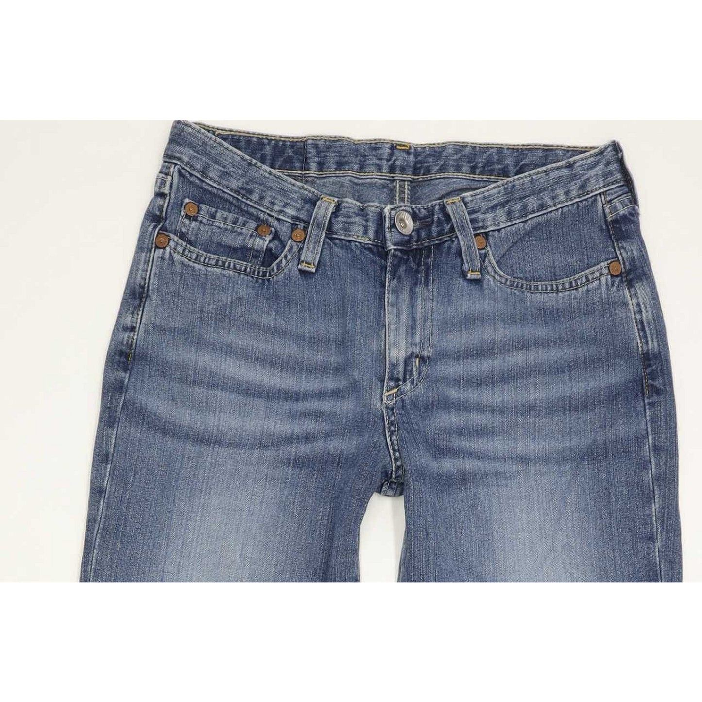 G-Star Women Blue Straight Slim Jeans W27 L33